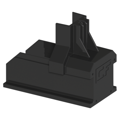 Esdec ClickFit EVO Mounting Rail End Cap Black